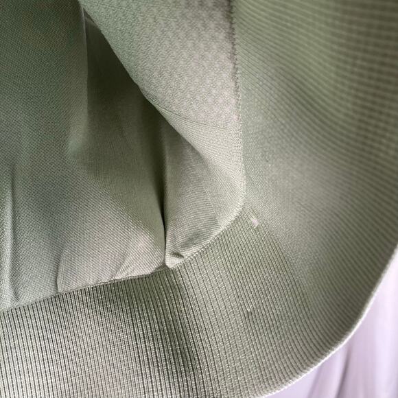 Nike Dri-FIT Seamless Sports Bra Tank Light Green Strappy Back Size XL Active - Picture 5 of 11